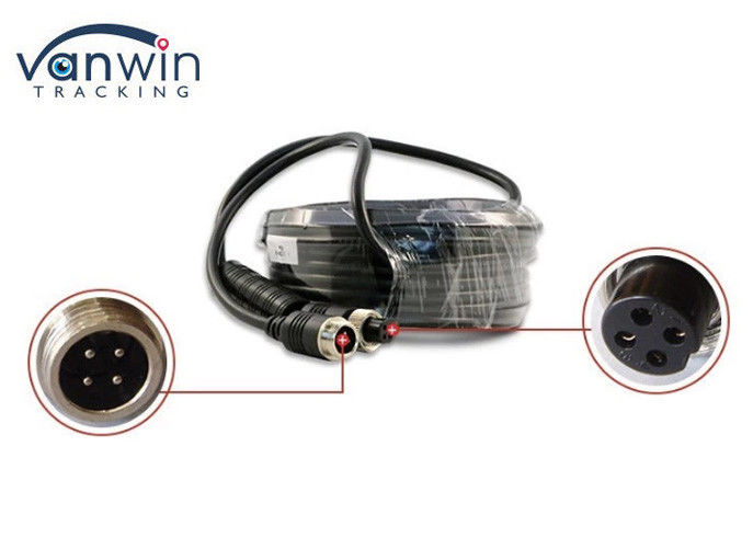 20m 4P Din Jack Extension Cable Double Shielded Female to Male Connector cho máy ảnh xe buýt