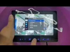 Màn hình chống nước ô tô 7 inch IP69 với đầu vào video 3 kênh