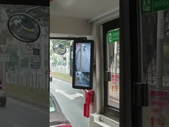 12.3 Inch Truck Bus E-Mirror Side View Blind Spot Hệ thống camera ống kính kép