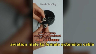 Cáp nối dài nam sang nữ hàng không 4 chân