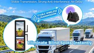 Hệ thống gương chiếu hậu không dây cho xe tải và RV