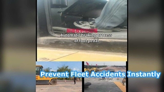 Máy ghi hình Dashcam AI 4G GPS WIFI MDVR với Radar 77GHz Động cơ phanh kỹ thuật số AEBS Va chạm chủ động Miti